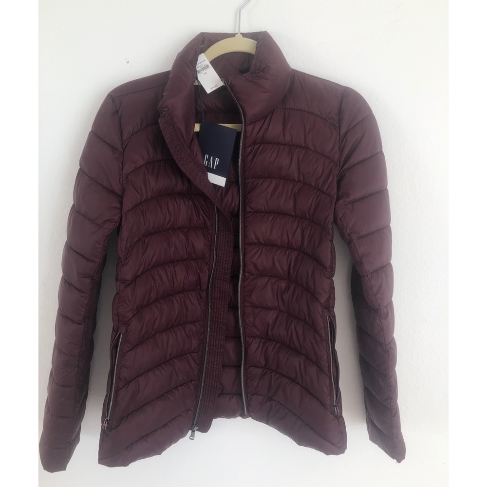 Gap light weight puffer coat XS NWT
